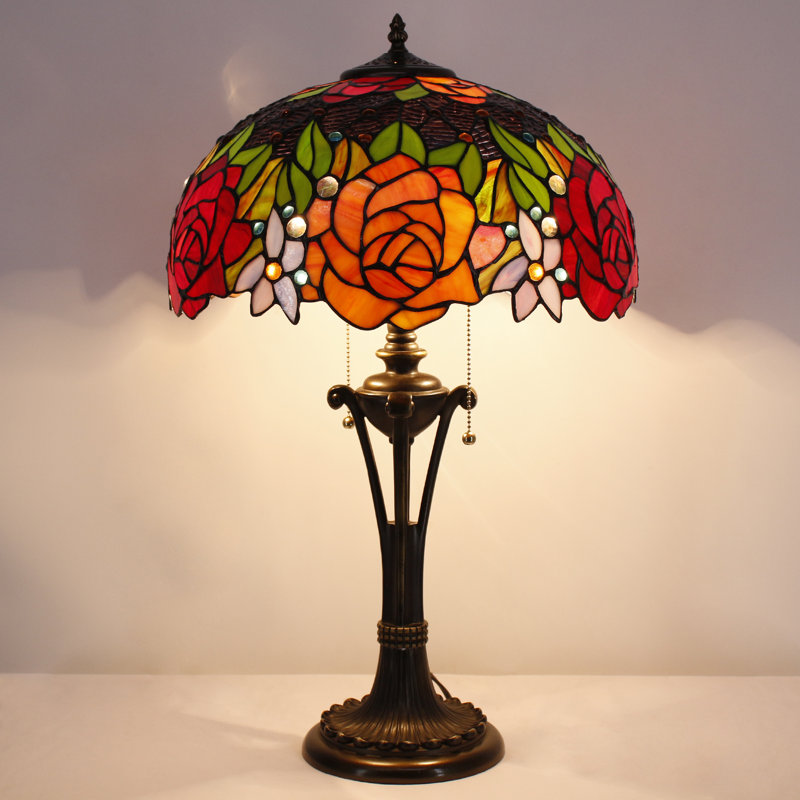 Lampe de table 16 x 16 x 24 pouces Tiffany