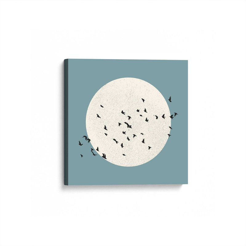 «Lunar Journey», reproduction sur toile, Toile tendue, H 24 po x l 24 po