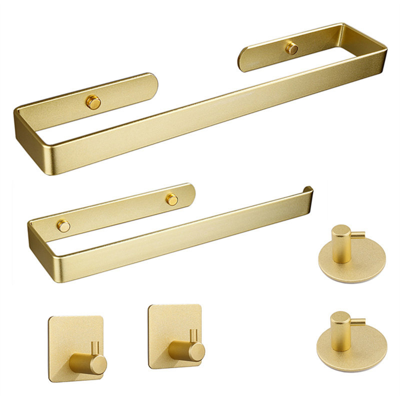 Bathroom Hardware Set, Gold