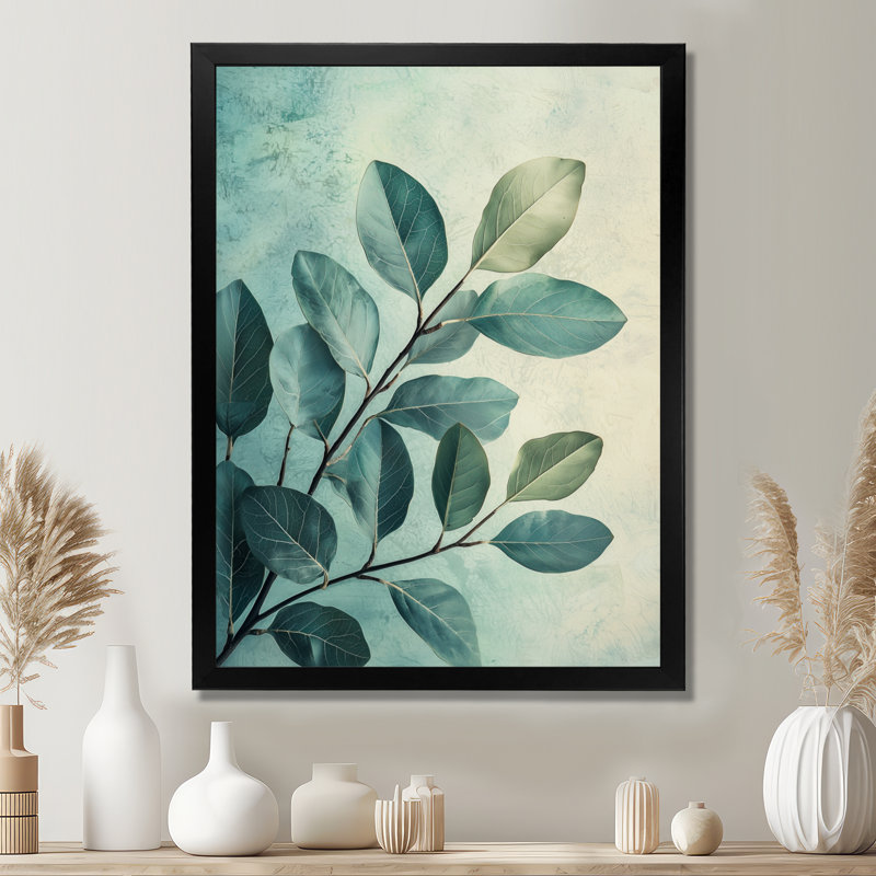 Rosemarie - impressions murales florales, Black, 20" H x 12" W, Reproduction encadrée d'une seule photo