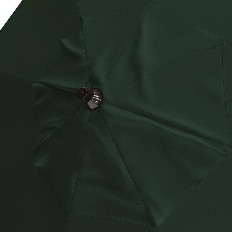 Parasol de marché 9 pi Jelks, Vert forêt