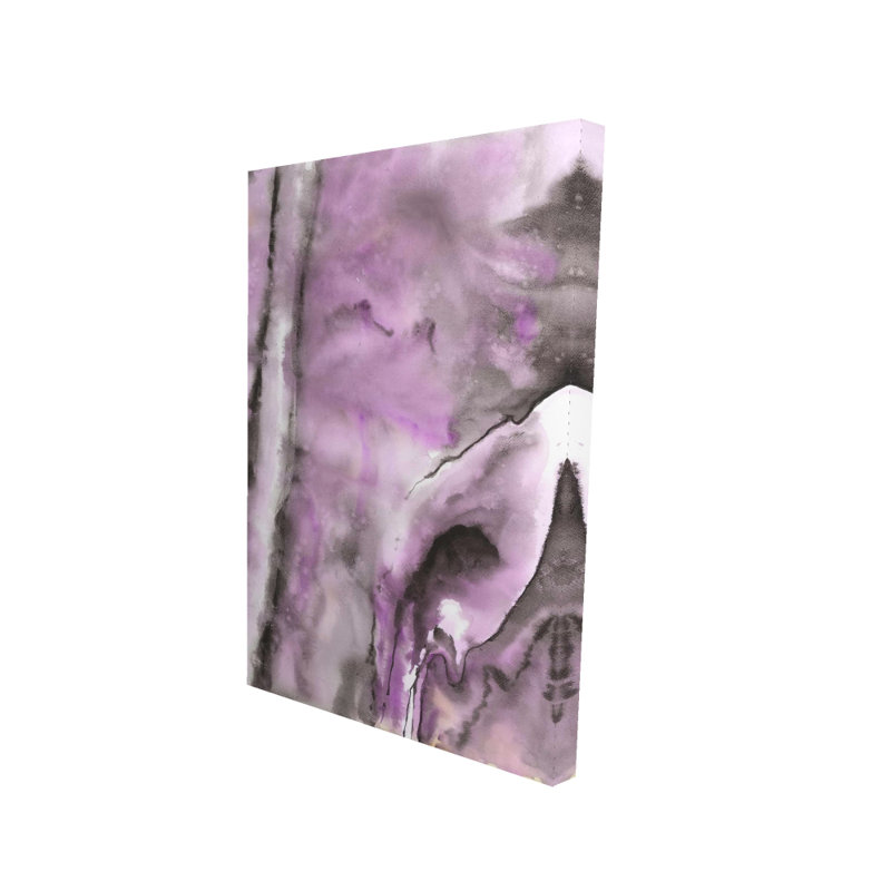 Toile mauve pour chambre à coucher | Décoration murale élégante