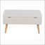 Banc de rangement contemporain