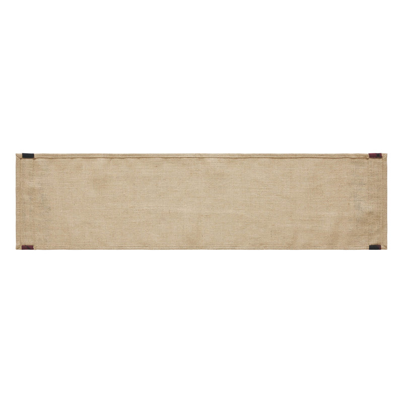 Arjon Rectangle Cotton Table Runner, 48" x 12"