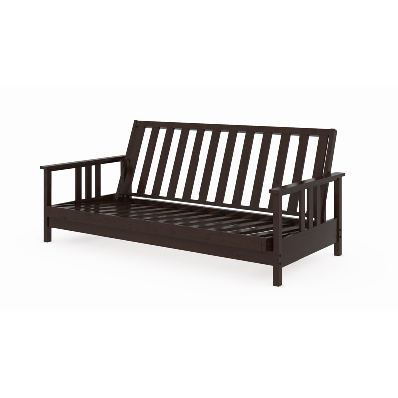 Denali Futon Frame, Black Walnut, 33'' H x 80.25'' W x 37'' D