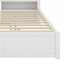 Lit plateforme avec rangement et tablettes gigognes-110420601