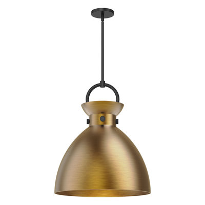 Tinka Single Light Metal Steel Pendant