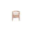 Modern Scandinavian Chair with 100% Beech Wood Frame, Teddy Fabric, 22.4 x 29.9 x 22.8 inches | Natural Color | Stylish and Comfortable Seating for Home, Office, or Novelty Decor | Durable and Elegant Design