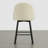 Modern Upholstered Swivel Counter Stool-848345921