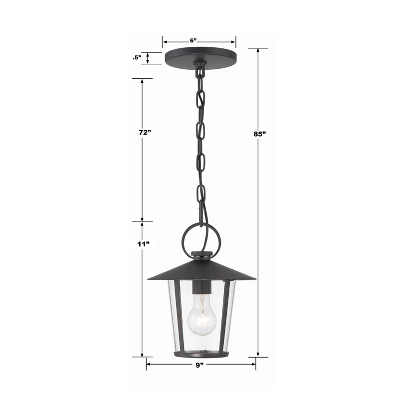 Tranesha Outdoor Hanging Lantern