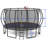 16FT Trampoline Pumpkin- Black