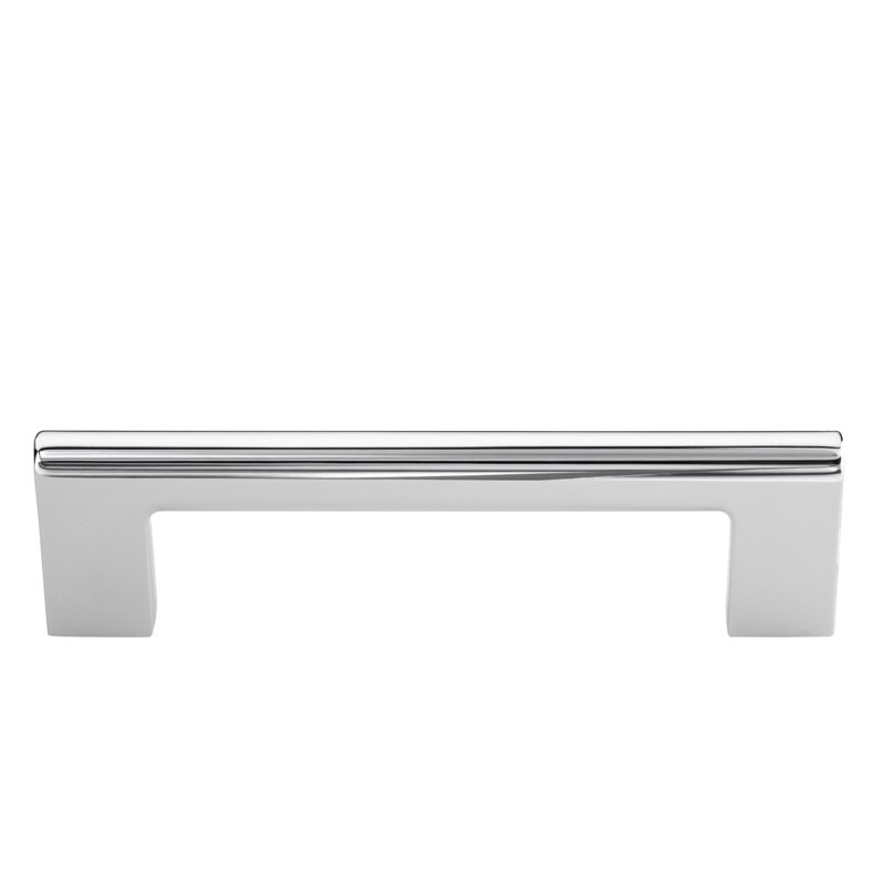 Vail 4" Chrome Bar Pull, Chrome, 4"