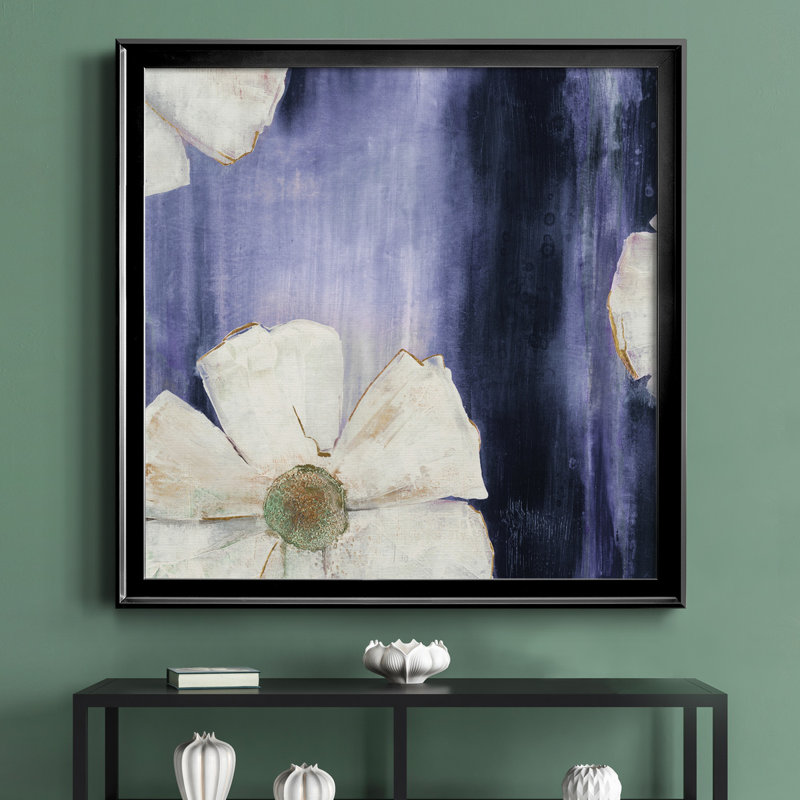 Shine Through IV - Cadre photo, reproduction d'art sur toile, Cadre noir, H 26,5 po x l 26,5 po x P 1,5 po