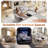 Alteo 76.77'' Wide Modern Faux Leather Upholstered Loveseat with Arm Storage & USB & Dual Cupholders-97833770