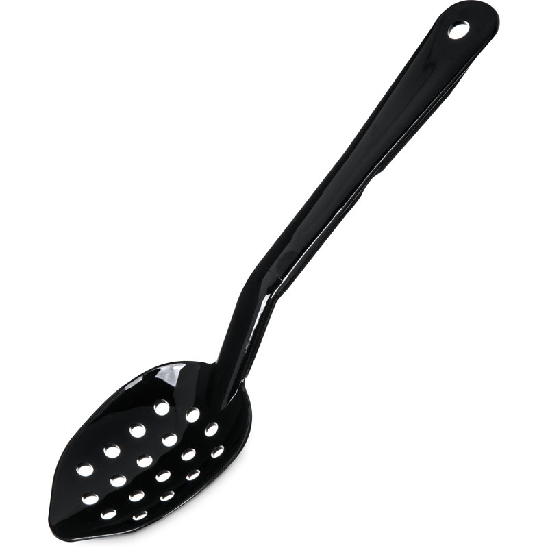 Carlisle Food Service Products Cooking Spoon, Black