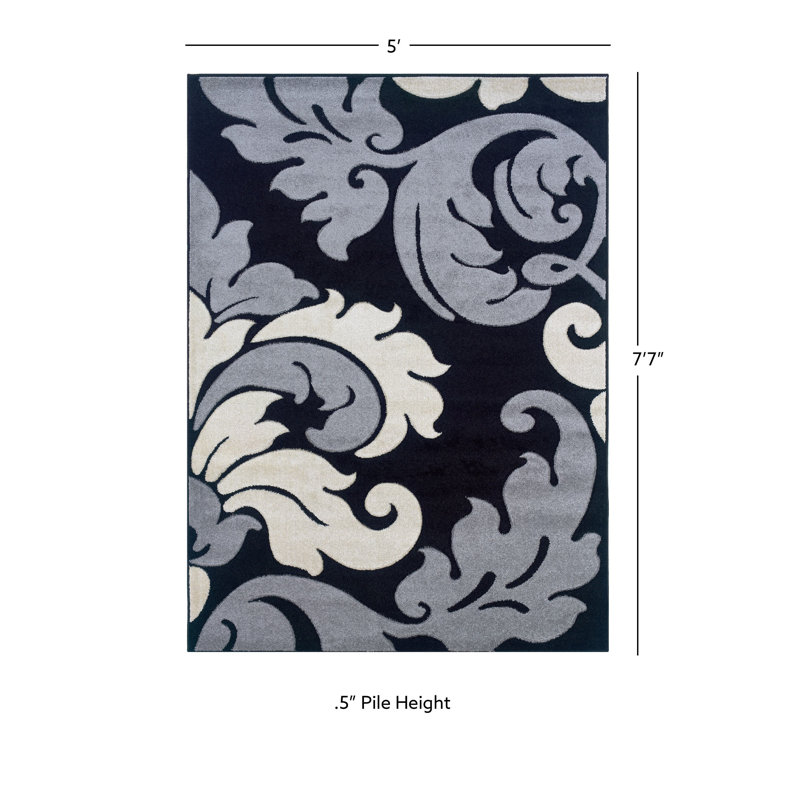 Indoor Rug, Rectangle 5' x 7'7"