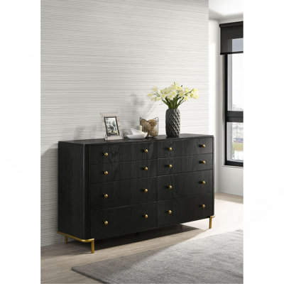Commode rectangulaire à 8 tiroirs