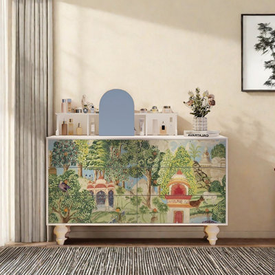 Six-drawer Sideboard Large Capacity
