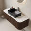 Meuble-lavabo de salle de bain mural 48 po avec lavabo Dina-1693430456