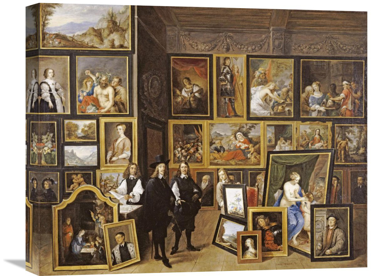 Global Gallery 'Archduke Leopold Wilhelm' by David Teniers Painting ...