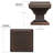 1" Length Square Knob Multipack-63974476