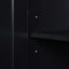 Grande armoire de salle de bain avec panier à linge, grand panier à linge inclinable et armoire de rangement supérieure-1766439965