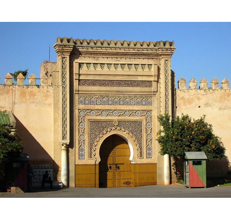 Royal Palace, Morocco, 14" H x 18" W