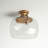 Roseta Glass Semi Flush Mount-1153150979
