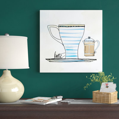 Reproduction d’art sur toile non encadrée « good Brew VIII » par Sue Schlabach