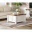 Solid Wood Top Single Coffee Table-1795673298-1795673299