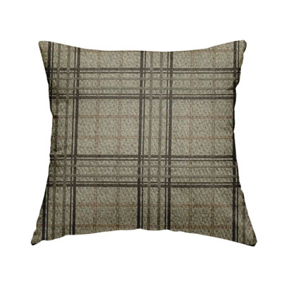 Kirkbride Plaid Square Cushion
