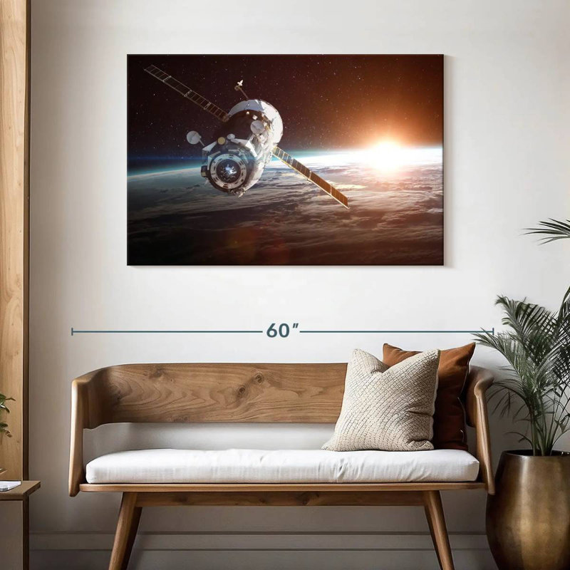 Satellite Over Earth