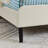 Upholstered Platform Bed Frame with Drawers-593500283-593500230