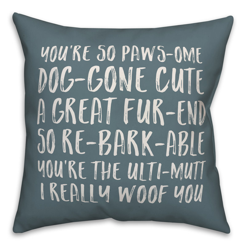  Coussin You Are So Pawsome