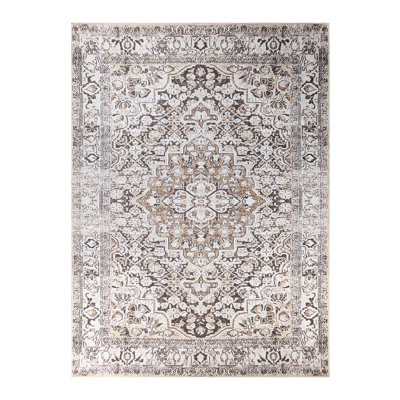 Tapis d'intérieur à motif géométrique Elodi