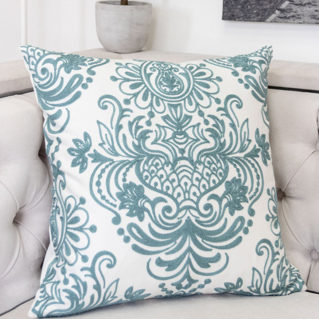  Indoor/Outdoor Cotton Throw Pillow (Set of 2) Homey Cozy 