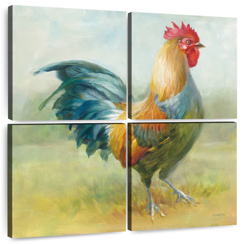 Brampt Noble Rooster IV, 18" H x 18" W