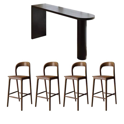 Small high bar table and chair