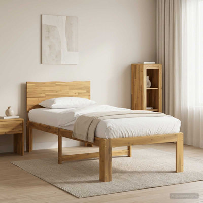 Solid Wood Bed Frame