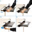 Montez-le! Plateau à clavier Clamp | Plateforme ergonomique pour clavier et souris escamotable sous le bureau | Noir
