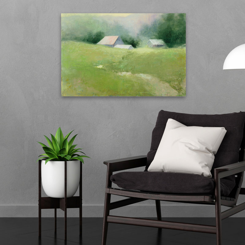 Homestead - Blue Farms Fields, art vert, H 16 po x l 24 po