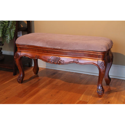 Betty Solid Wood Accent Stool