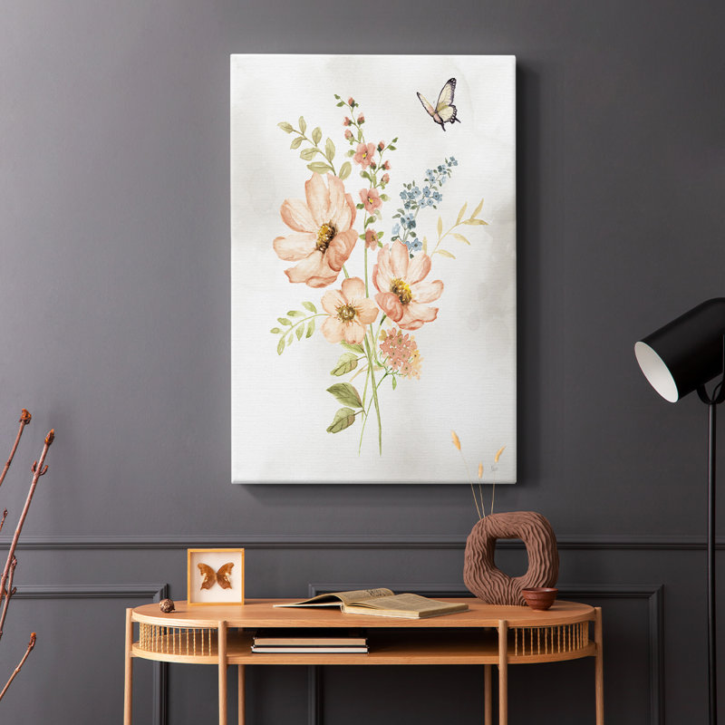 Arrangement d'été II - Cavas enveloppés de galerie, H 18 po x l 12 po
