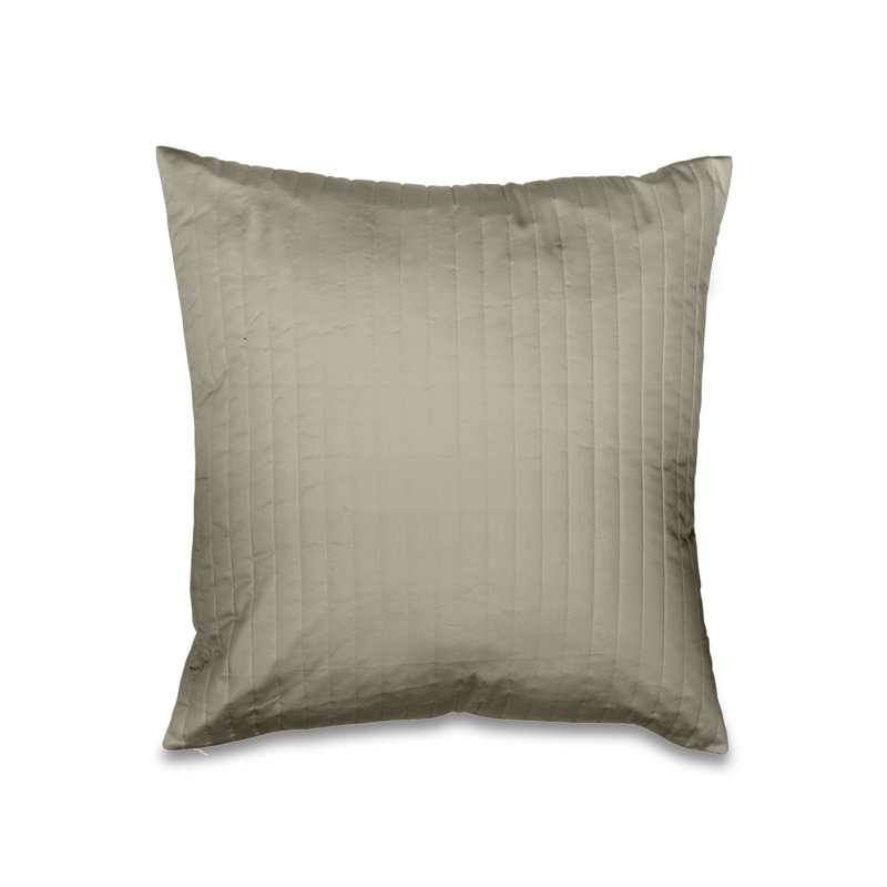 Siena Channel Sham, Euro, Khaki