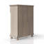 Commode 5 tiroirs gris antique
