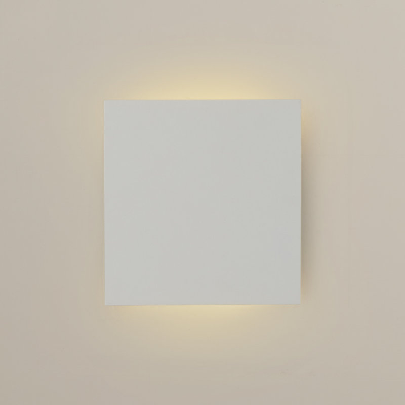 Angled Plane 1 - Light LED Flush Mounted Sconce