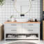 Averionna 160cm Solid Wood Bathroom Vanity Top-1742266749