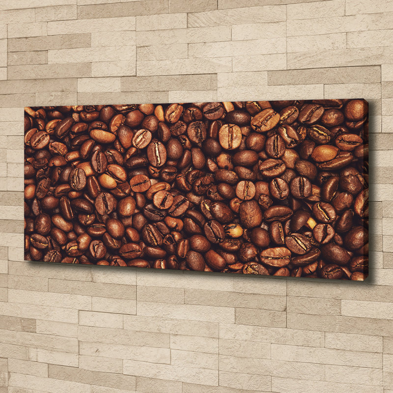 Coffee Beans - Wrapped Canvas Print