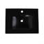 24 Inch Ceramic Vanity Top, 24"D x 18.3"W x 6.7"H (Only Basin)-114608777