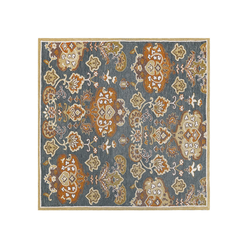 Lahoma Persian Wool Hand Woven Area Rug, Square 200cm